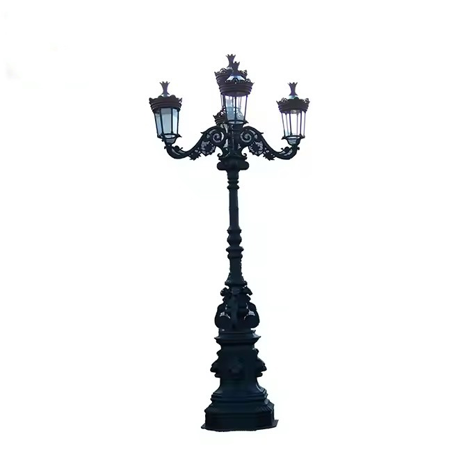 Cast Iron Street Light Poles HS-L027,Cast Iron Street Light Poles 